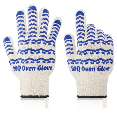 BBQ Gloves 932℉ Heat Resistant Oven Gloves