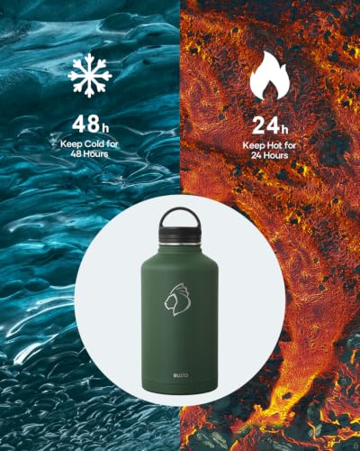 Half Gallon Water Jug Insulated Stainless Steel