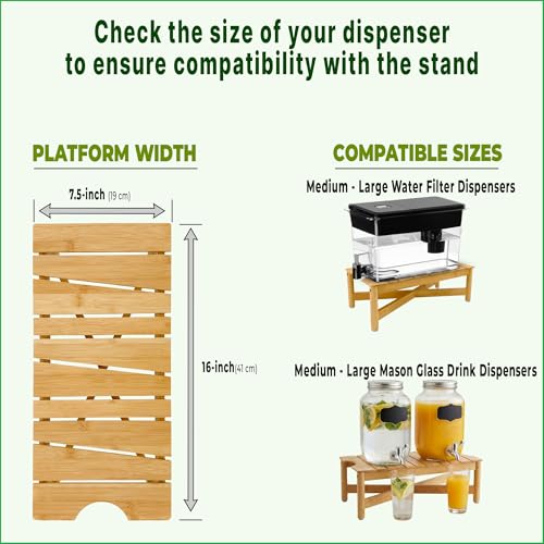Water Filter Dispenser Stand