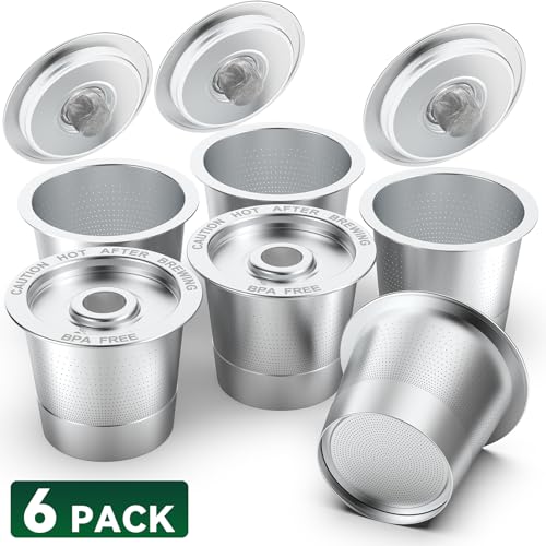 Reusable K Cups Coffee Pods for Keurig 1.0 (6 Count)