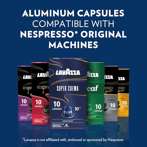 Espresso Favorites Collection of Aluminum Capsules Compatible with Nespresso* Original Machines (60 Count)