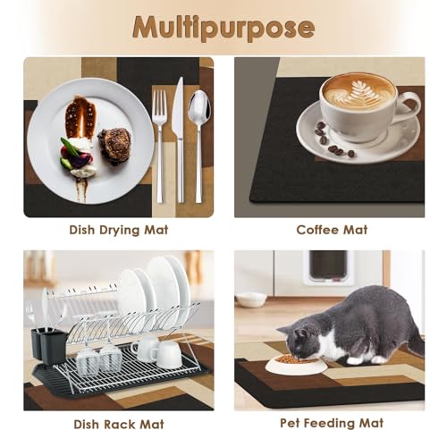 Coffee Mat for Countertops (2 Count)