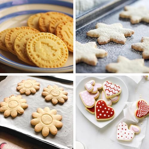 Metal Cookie Cutters Set 24 Pieces