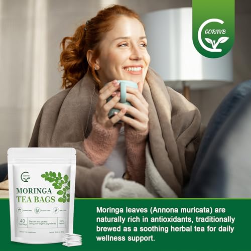 Moringa Tea Bags (40 Count)