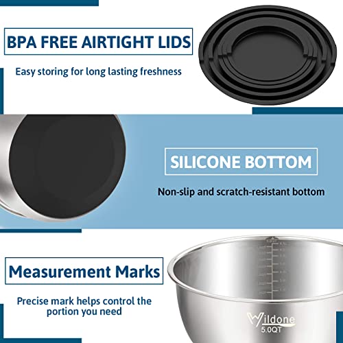 Mixing Bowls with Lids Set