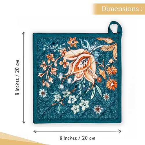 Pot Holders 100% Cotton Potholders (2 Count)
