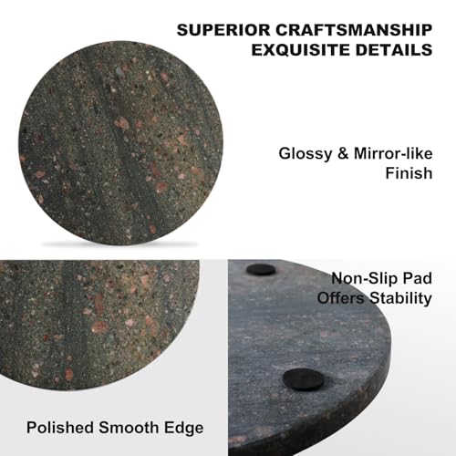 Brazilian Granite Round Cutting Board for Kitchen