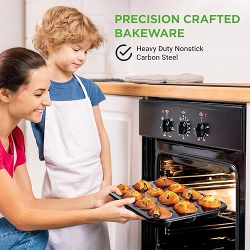 12 cup Black Oven Muffin Pan