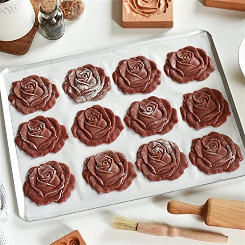 Wooden Cookie Biscuit Mold