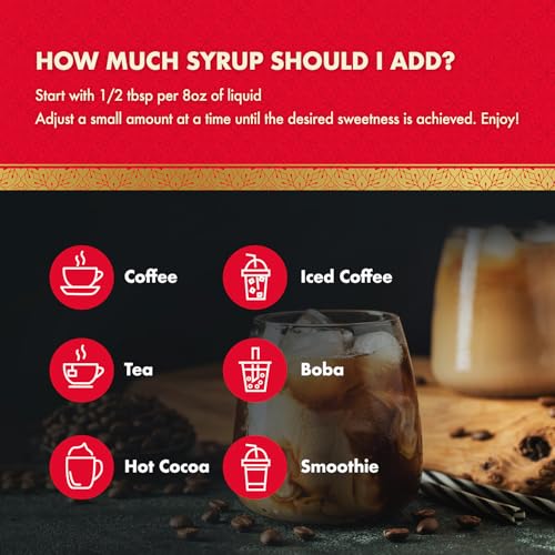Sugar Free Vanilla Coffee Syrup (25.4 Fl Oz)