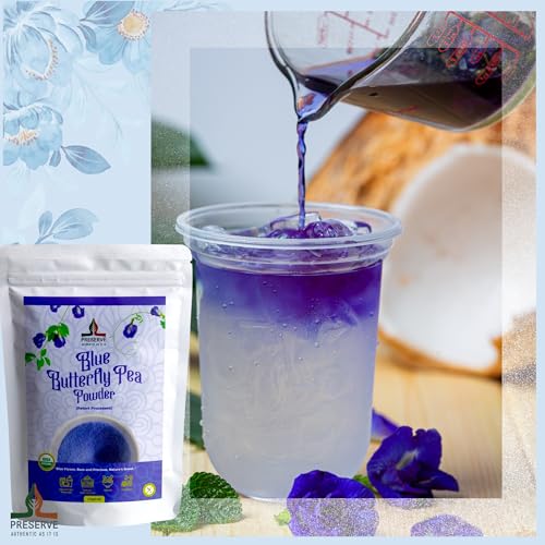 Pure Butterfly Pea Flower Powder (4 Ounce)