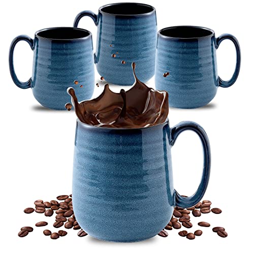 Coffee Mugs Set of 4 (4 Count)