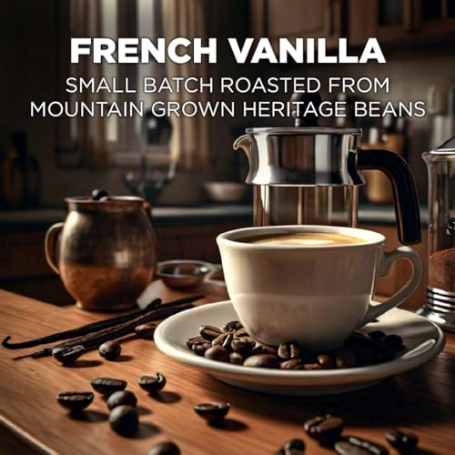 French Vanilla Medium Roast Coffee Pods (100 Count)