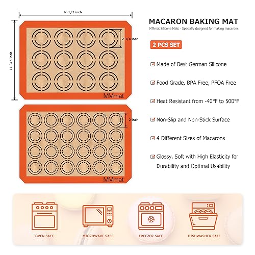 Best German Silicone Baking Mat (2 Count)