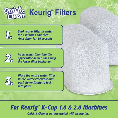 4 Pack Cleaning Cups with Descaler and Filters Bundle (32 Fl Oz)