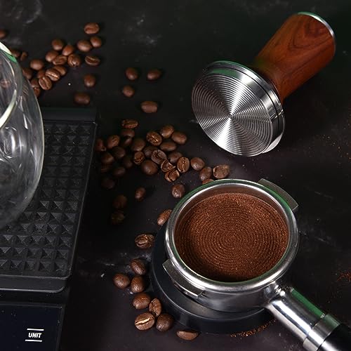 Spring Loaded Espresso Hand Tamper Fits 58mm Standard Portafilter