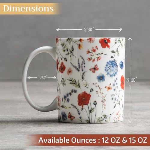 Coffee Mug with Handles Tea Cups