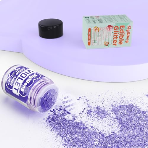 Violet Edible Glitter