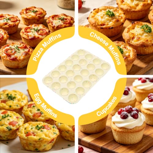 Silicone Mini Muffin Pan for Baking