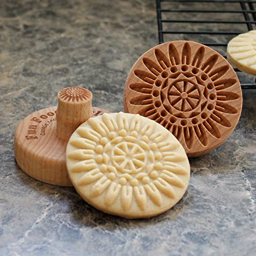 Mandala Feather Cookie Stamp by Fun Food Tools