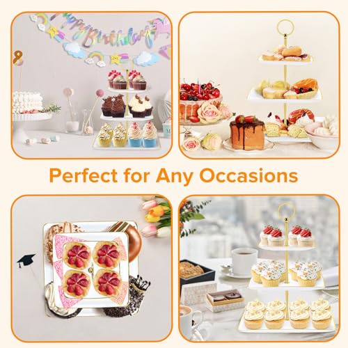 3 Tier Cupcake Stand Tower (18 Count)