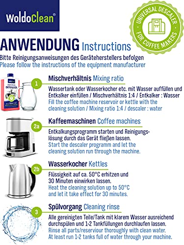 Descaling Solution for Coffee & Espresso Machines 25.6 Fl Oz (25.36 Fl Oz)
