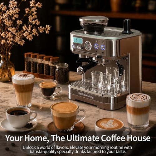 Espresso Machine with Grinder