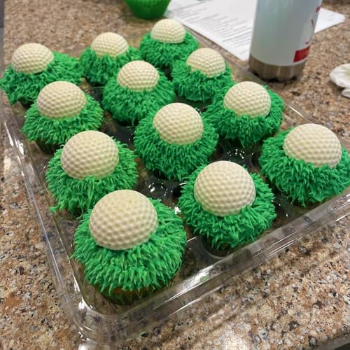 Silicone Golf Ball Cake Pop Mold (2 个)