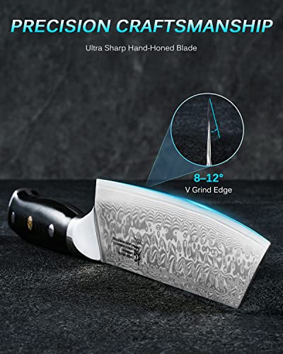 8.5“ Damascus Kiritsuke Chef Knife