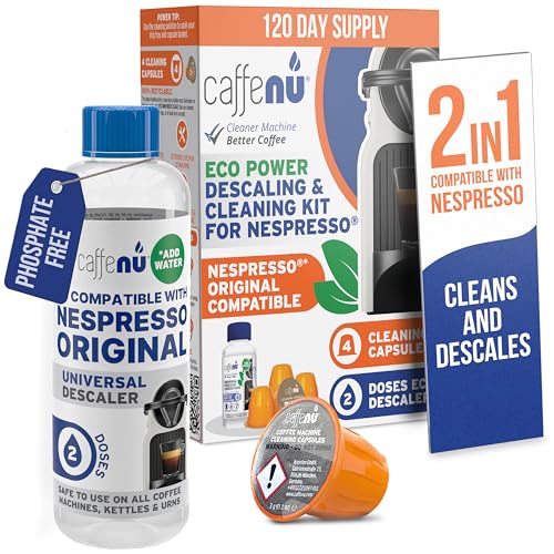 Nespresso Original Compatible Descaler and 4 (4 Count)