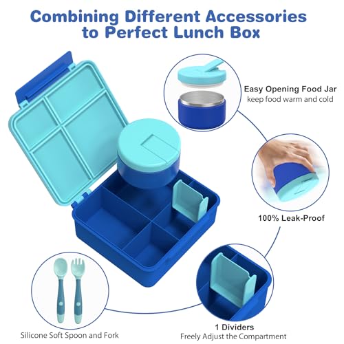 Kids Bento Lunch Box with 8oz Soup Thermo