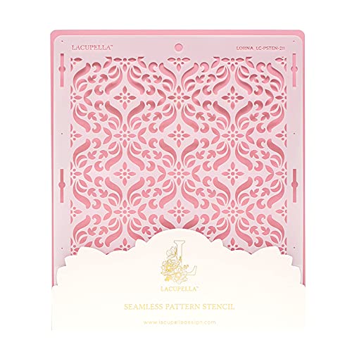 Cake Decorating Stencil for Tall Buttercream Cake