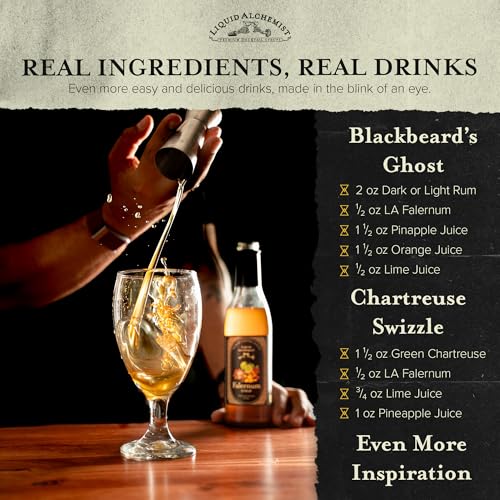 Falernum Syrup for Cocktails (12.7 Fl Oz)
