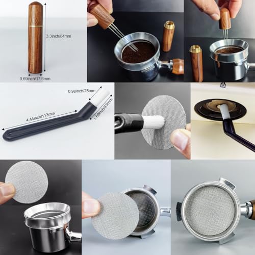 5Pcs Set Espresso Tamper 51mm Accessories Kit