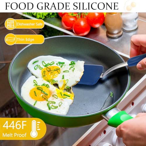 2 Pcs Mini Silicone Cookie Brownie Spatula (2 Count)