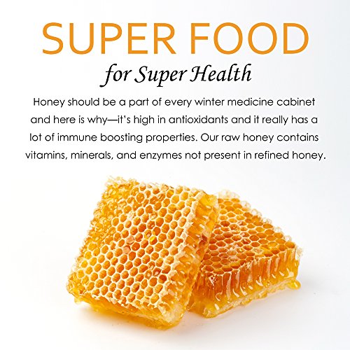 100% Pure Raw Organic Unfiltered Honey (48 Ounce)