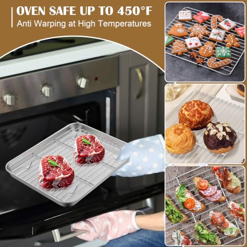 Baking Sheet with Wire Rack (2 Count)