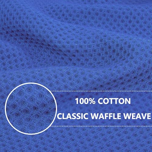 100% Cotton Waffle Weave Kitchen Dish Cloths 18 (18 Count)