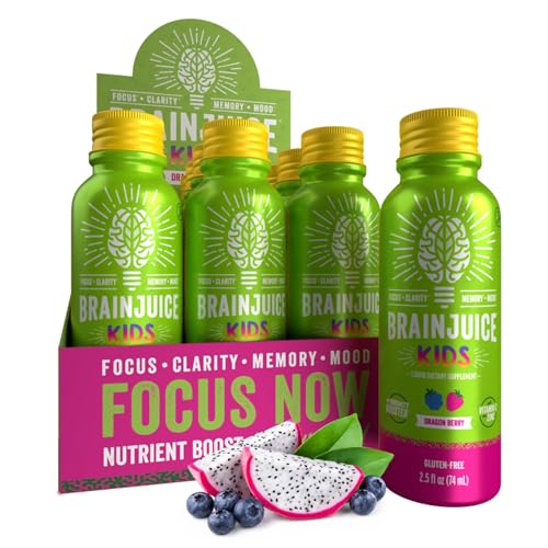 Kids Dragon Berry Nootropic Supplement Shot (30 Fl Oz)
