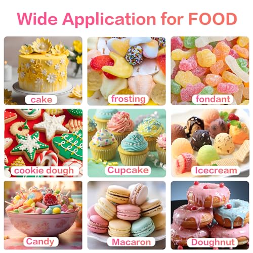 Gel Food Coloring for Cake Decorating (4 Fl Oz)