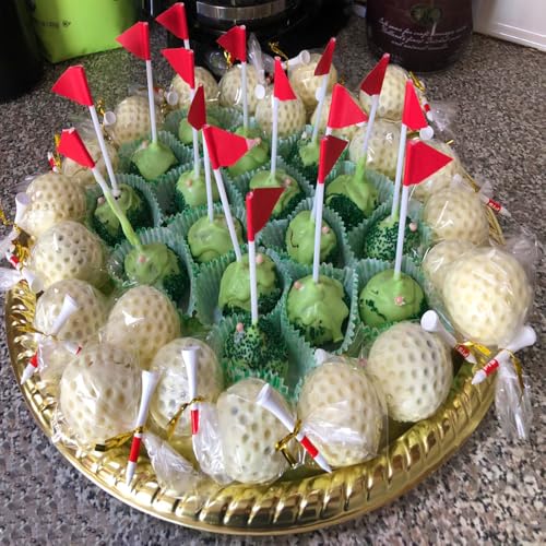 Silicone Golf Ball Cake Pop Mold (2 个)