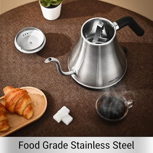 Electric Kettle Gooseneck Water Kettle Stainless Steel Tea Kettle Water Boiler Fast Heating