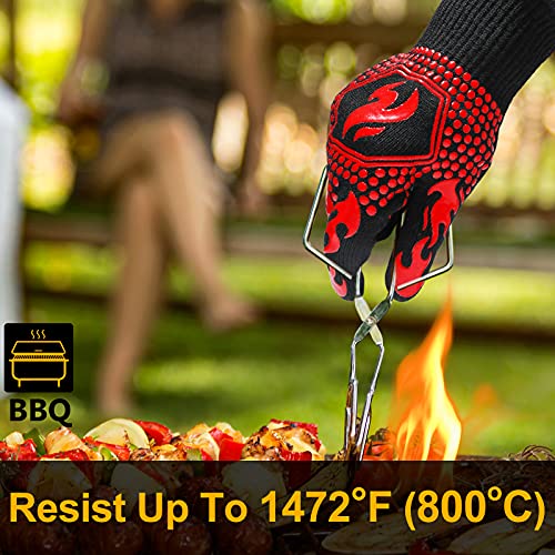 BBQ Gloves Oven Gloves 1472℉ Extreme Heat Resistant