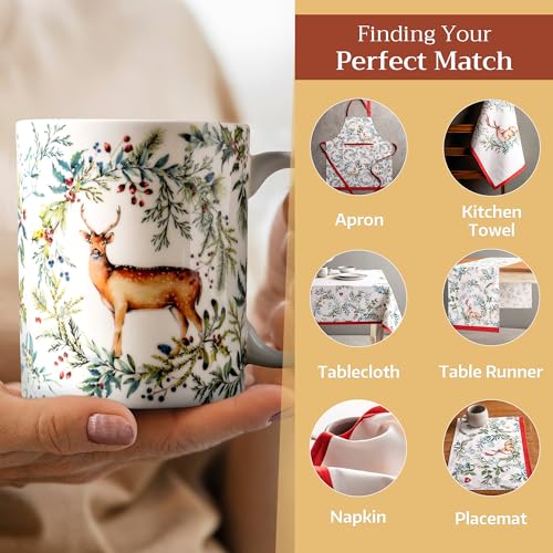 Coffee Mug with Handles Tea Cups
