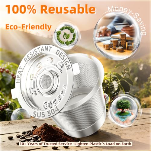 4 Pack Reusable K Cups for Keurig 1.0 (4 Count)