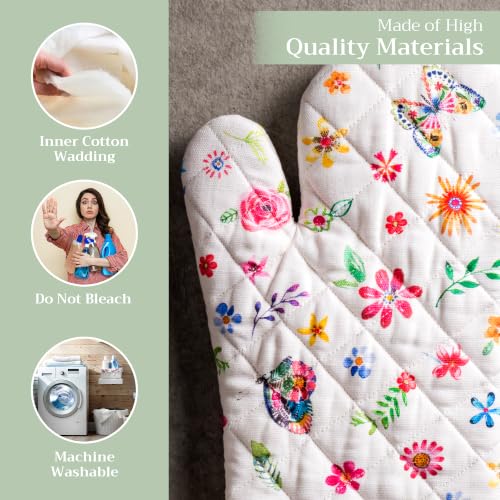 Maison d'Hermine Oven Gloves 100% Cotton Oven Mitt
