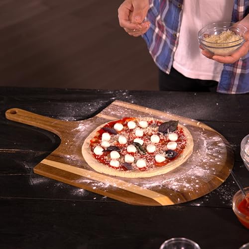 16 Inch Acacia Wood Pizza Peel