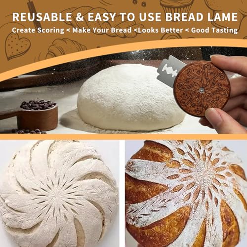 Sourdough Scoring Tool with Premium CNC Engraved Design