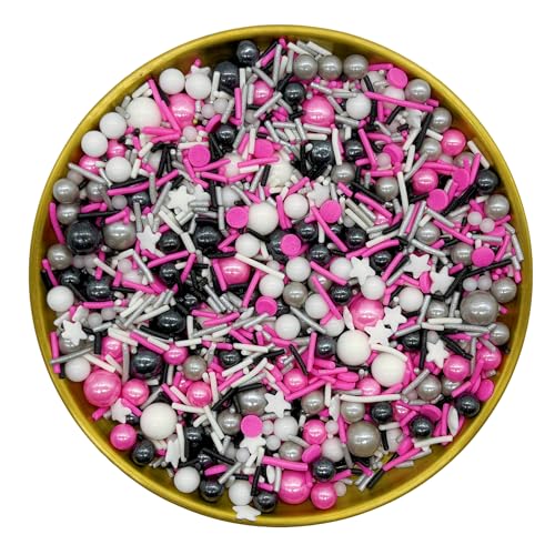 Rock Themed Sprinkles Mixed Style Edible Cake Decorations Cupcake Toppers Cookie Perfect for Cakes