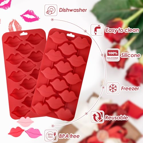 Lips Chocolate Candy Mold Silicone